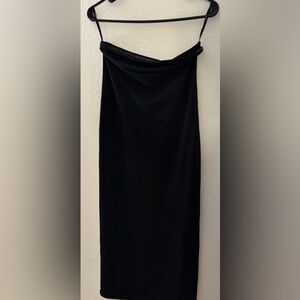 Forever 21 Black Strapless Dress